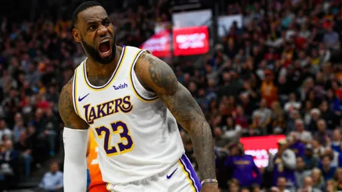 LeBron James of Los Angeles Lakers (Getty).