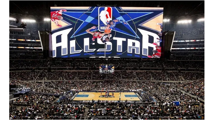 2010 NBA All-Star Game at Cowboys Stadium, Arlington, Texas. (Getty)