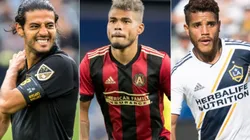 Carlos Vela, Josef Martínez & Jonathan Dos Santos. (Getty)