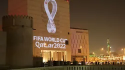 The Official Emblem of the FIFA World Cup Qatar 2022 (Getty).