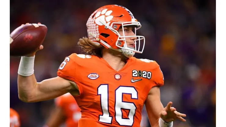 Trevor Lawrence, quarterback for the Clemson Tigers (Getty)