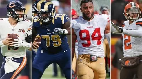 Mitch Trubisky, Greg Robinson, Solomon Thomas, and Jhonny Manziel