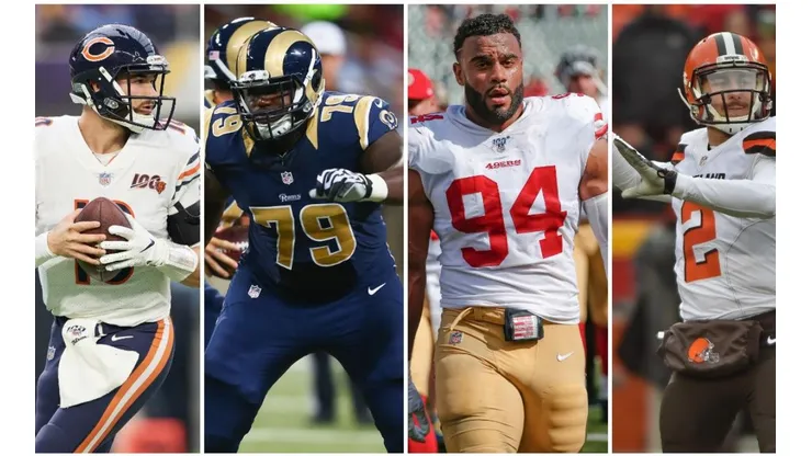 Mitch Trubisky, Greg Robinson, Solomon Thomas, and Jhonny Manziel
