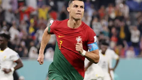 Ronaldo scores in the 2022 World Cup.