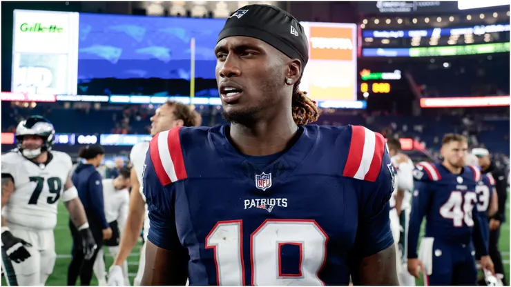 New England Patriots quarterback Joe Milton III