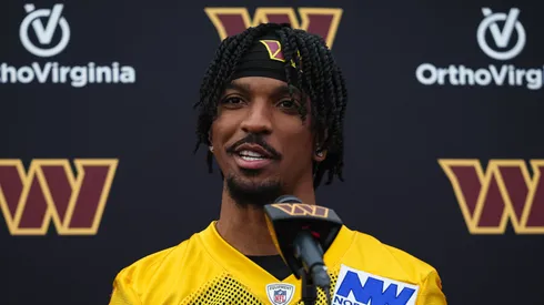 Jayden Daniels quarterback of the Washington Commanders