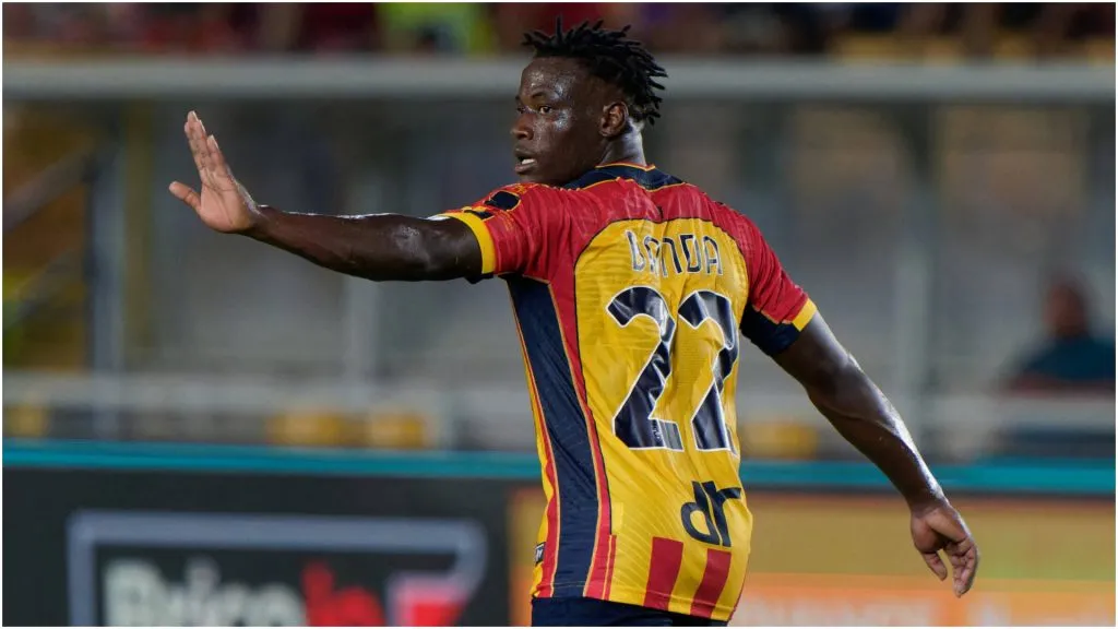 Lameck Banda of US Lecce – IMAGO / ABACAPRESS