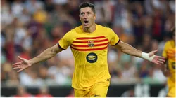 Robert Lewandowski of FC Barcelona