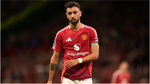 Manchester United's Bruno Fernandes