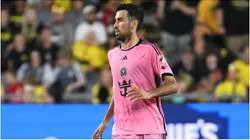 Inter Miami CF midfielder Sergio Busquets