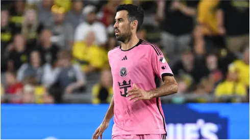 Inter Miami CF midfielder Sergio Busquets