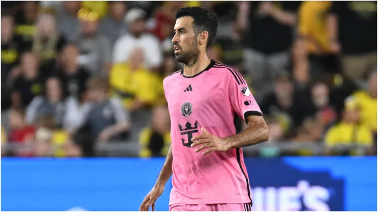Inter Miami CF midfielder Sergio Busquets
