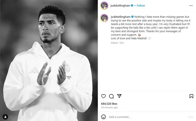 Instagram @judebellingham