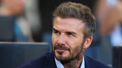 Inter Miami co-owner David Beckham looks on prior to a game between Atlanta United and Inter Miami