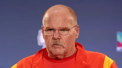 Andy Reid head coach of the Kansas City Chiefs