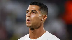 Cristiano Ronaldo of Al Nassr looks on prior the Saudi Super Cup Final match between Al Nassr and Al Hilal at Prince Sultan bin Abdul Aziz Stadium on August 17, 2024 in Abha, Saudi Arabia.