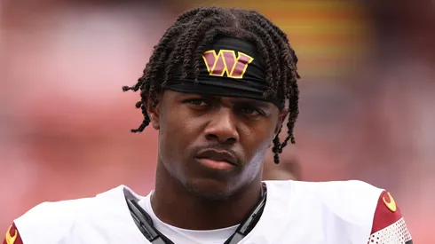 Jahan Dotson as wide receiver of the Washington Commanders