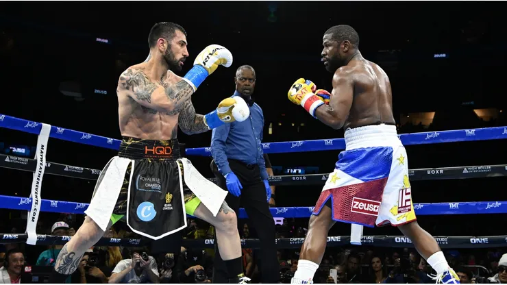Floyd Mayweather and John Gotti III