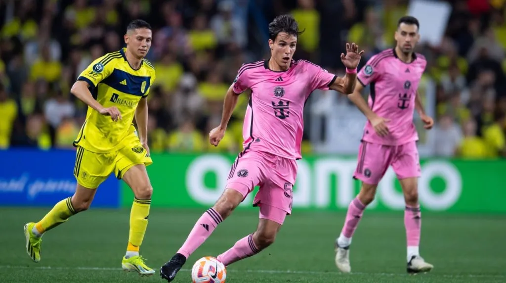 Federico Redondo with Inter Miami.