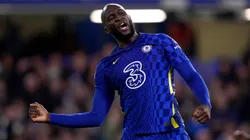 Romelu Lukaku with Chelsea.