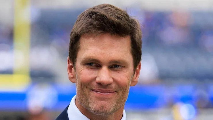 Tom Brady attends the NFL, American Football Herren, USA preseason game between the Los Angeles Rams and the Dallas Cowboys on Sunday August 11, 2024 at SoFi Stadium in Inglewood, California.