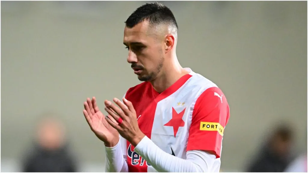 Ivan Schranz of SK Slavia Prague – IMAGO / Michal Fajt