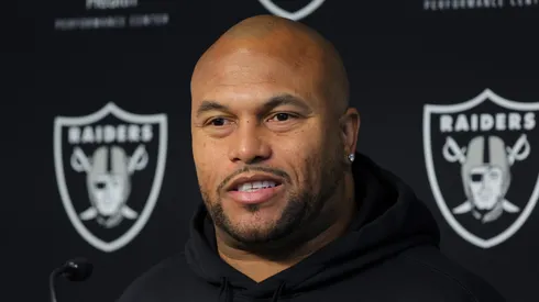 Antonio Pierce head coach of the Las Vegas Raiders