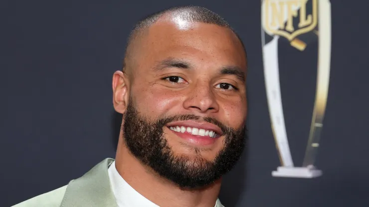Dak Prescott quarterback of the Dallas Cowboys
