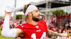 San Francisco 49ers wide receiver Ricky Pearsall