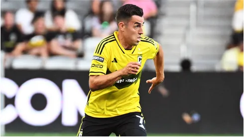 Columbus Crew midfielder Dylan Chambost