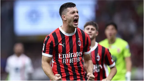 Luka Jovic of AC Milan