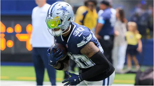 Juanyeh Thomas of the Dallas Cowboys