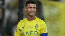 Cristiano Ronaldo of Al Nassr reacts during the Saudi Pro League match between Al-Nassr and Al-Hilal at Al Awwal Park on May 17, 2024 in Riyadh, Saudi Arabia.