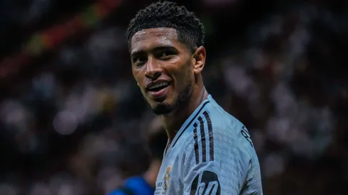 Real Madrid vs. Atalanta Jude Bellingham in action during the 2024 UEFA Super Cup: Real Madrid vs. Atalanta match on 14 August 2024.