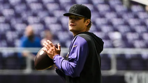 JJ McCarthy, quarterback of the Minnesota Vikings