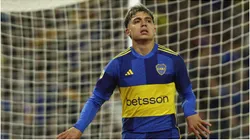 Boca Juniors forward Ezequiel Zeballos