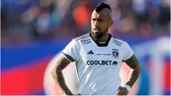 Colo Colo player Arturo Vidal