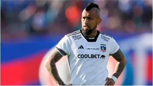 Colo Colo player Arturo Vidal