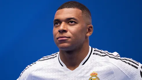 Real Madrid new signing, Kylian Mbappe is unveiled at Estadio Santiago Bernabeu
