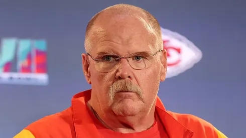 Andy Reid head coach of the Kansas City Chiefs