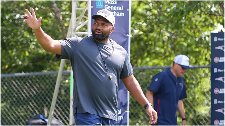 New England Patriots head coach Jerod Mayo