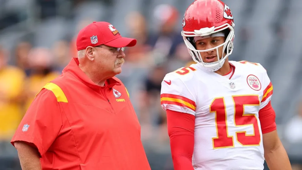 Andy Reid Patrick Mahomes
