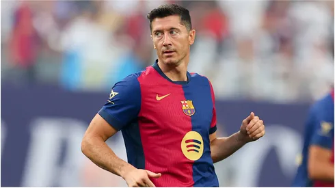Robert Lewandowski of Barcelona