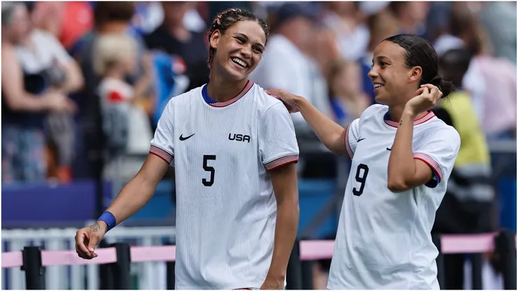 Trinity Rodman and Malloy Swanson (USA)