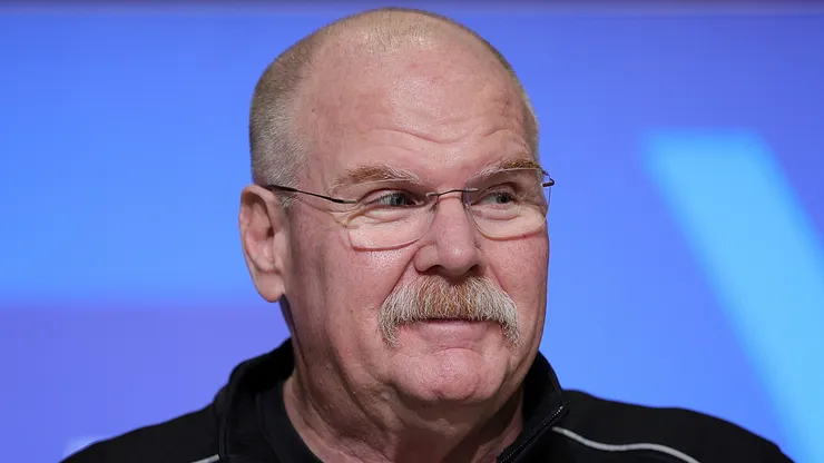Andy Reid head coach of the Kansas City Chiefs