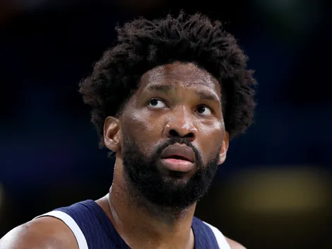 LeBron James reacts to Joel Embiid getting booed by French fans at Paris 2024