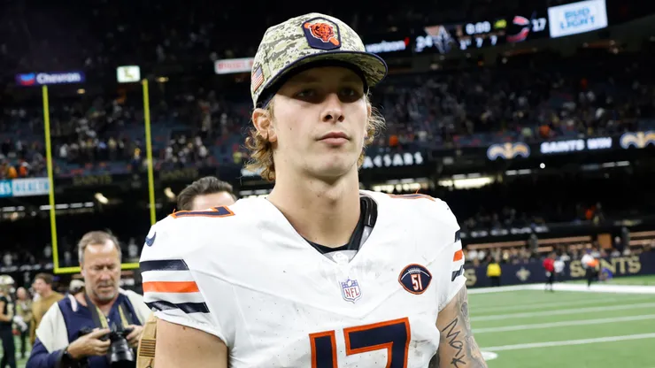 Tyson Bagent, backup quarterback of the Chicago Bears