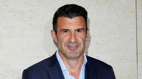 Luis Figo attends Technogym Wellness Store opening
