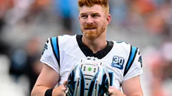 Andy Dalton #14 of the Carolina Panthers.