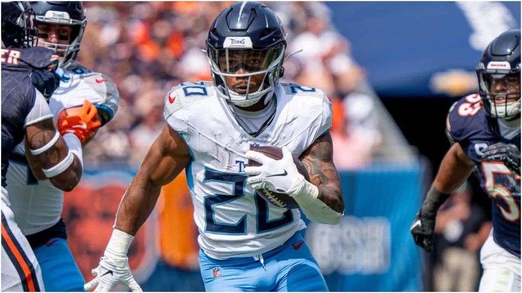 Tony Pollard of the Tennessee Titans – IMAGO / Icon Sportswire